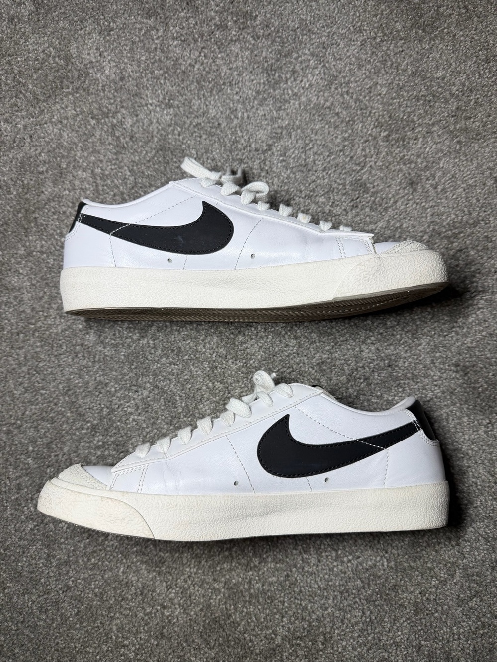 Nike Womens Blazer Low 77 White  Size 8.5 - Picture 3 of 8